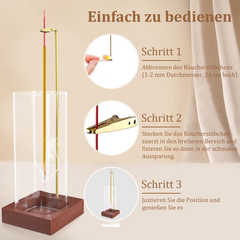 4 Pack Incense Stick Holder Wooden Incense Stick Holder Incense