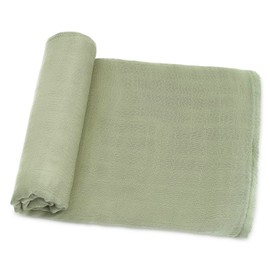 Comfy Cubs Muslin Baby Blanket for Newborn, Baby Swaddle Blanket, Neutral Receiving Blanket for Boys and Girls (Sage)