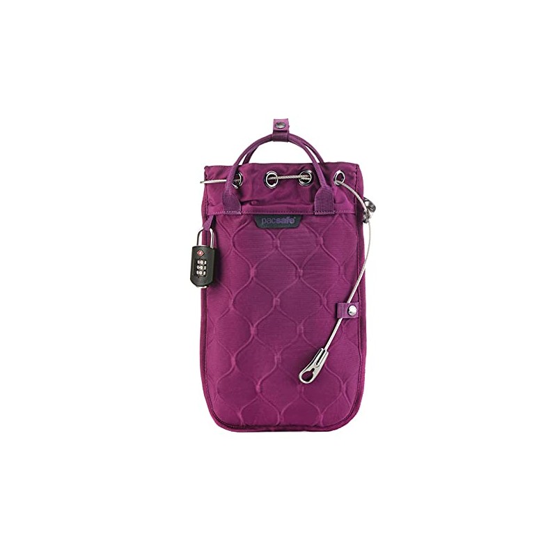 pacsafe Travelsafe 3L GII Portable Safe Currant Pink
