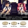 povtii 10 Sets Seat Belt Button Stop, Snap-On Plastic Seatbelt