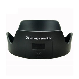 JJC Reversible Lens Hood with Side Window for EF 24-105mm F3.5-5.6 IS STM - Replacement for Canon EW-83M