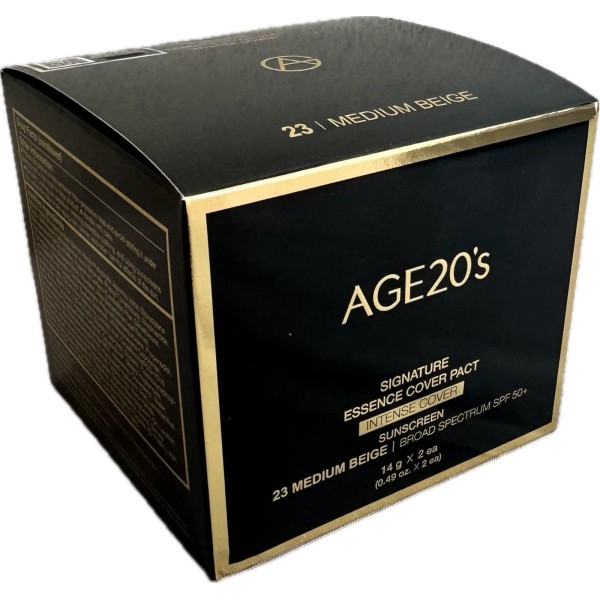 Age20's Signature Essence Cover Pact 23 Medium Beige 14 g