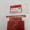 Honda New Genuine OEM Honda Acura Turbo Emblem Rear Badge