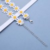 Aneneiceera Boho Daisy Flower Lace Choker Necklace White Lace Necklace