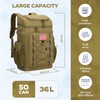 Maelstrom Backpack Cooler,Soft Lightweight Leakproof Tactical Cooler Backpack,50 Can Insulated