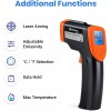 Etekcity Infrared Laser Thermometer Gun No-Contact Digital Temperature Measurement Tester