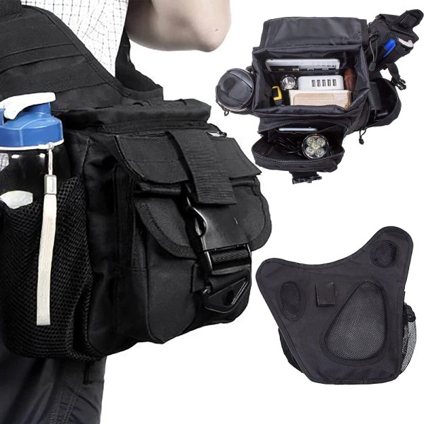 Unbranded G4Free Tactical Messenger Fishing Bag EDC Sling Bag Utility