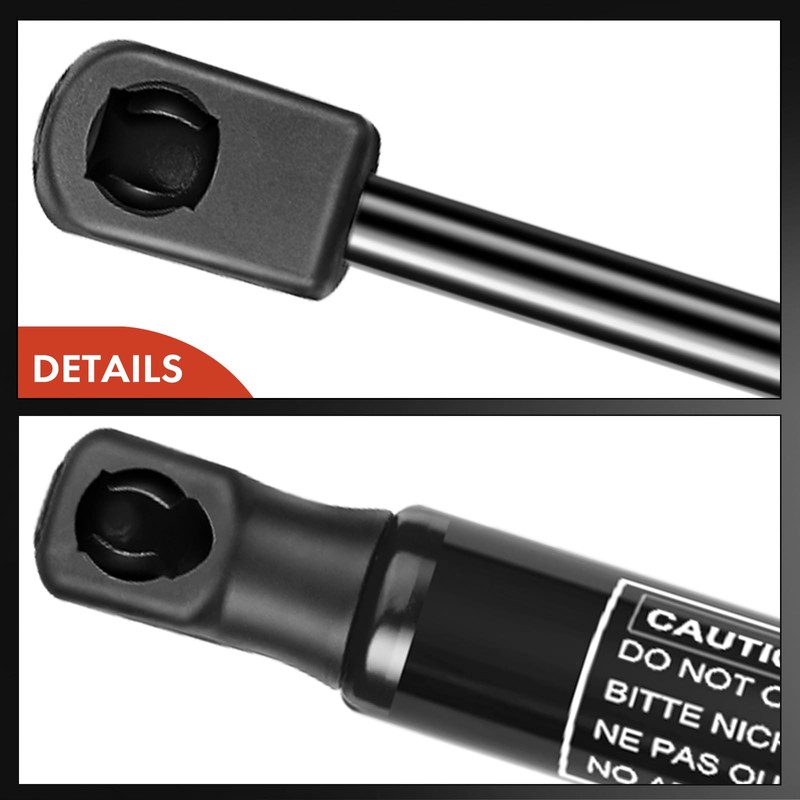 A-Premium Front Hood Lift Supports Shock Struts Compatible with Dodge