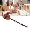 70cm Height Plush Horse Stick Toy Cute Expression 2 Sound