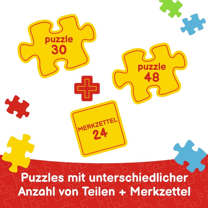 Trefl -Fireman Sam, Fireman Sams Team - 3-in-1: 2x Puzzles