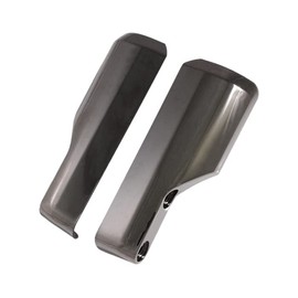 Honda Monkey 125 Front Fork Guard Left & Right Set Exterior Black Plated Monkey Front Fork Guard Fork Guard Monkey 125 Accessories Custom Parts Custom Parts