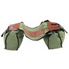 Bicycle Bike Rear Seat Carrier Bag Canvas Cycling Double Bags