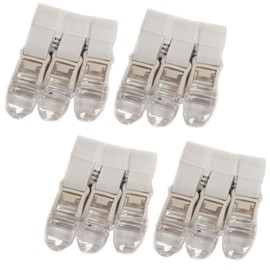 Fujipacks Hanbai Comfort Goods Mattress Slip Clip Fit 4 Pieces (2 Pieces x 2 Sets)