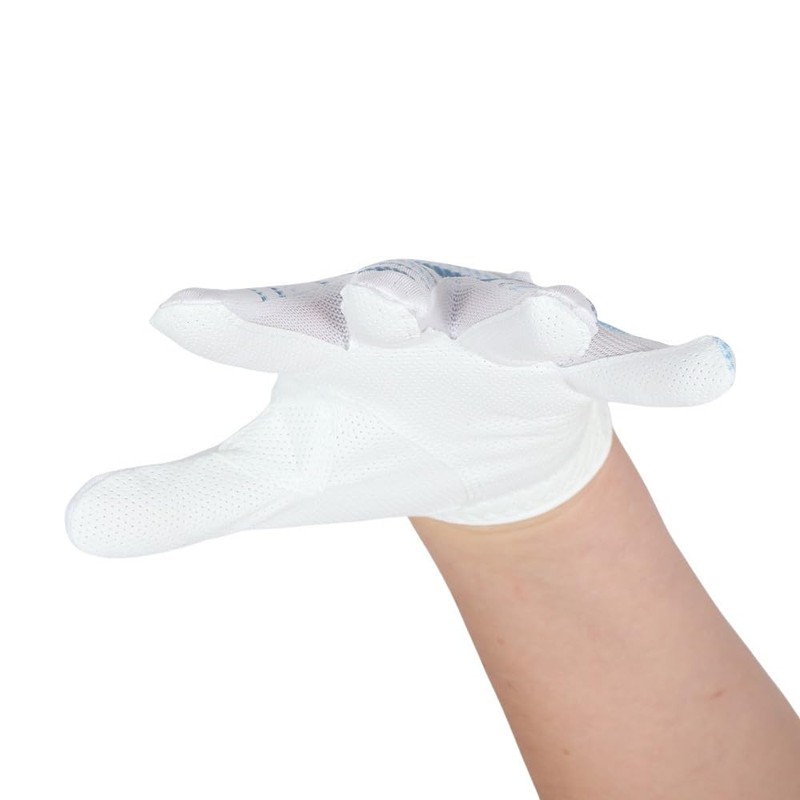 FootJoy Staycool EX Men's Golf Gloves, White/Navy, 10.2 inches (26