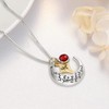 POWER WING Pomegranate Red January Birthstone Gifts for Mom From
