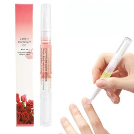Organic Nail Growth Oil for Growth, Strengthening, Brightening and Moisturizing - Nail Vitamin Essentials:_rose