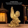 Rooster Statue Brass Chinese Home Handicraft Ornaments Rooster Sculpture Figurine