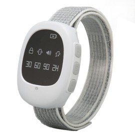 banapoy Wireless Bedwetting Alarm, 4 Timer Setting Potty Training Watch, Bed Wetting Enuresis Alarm with Sound Vibration, Pee Alarm Bed Wetting Sensor Watch for Children Elderly