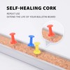 Corksidol Bulletin Bar Strip, Cork Board, Cork Strips, 24" x