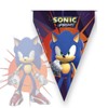 BeenSmile, SONIC PRIME FLAG, Children's Birthday Decoration, Party, Celebration and