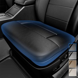 A-Premium Driver Car Seat Cover Leather Compatible with Ford F-150 2004-2008 FX4 Lariat STX XLT XL F-150 Heritage 2004 XL XLT Pickup Front Left FRSD0304DBTL