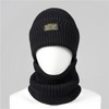 Imported Men's Warm Winter Balaclava Hat for Autumn - lf1673 Free Size/Black 4ea
