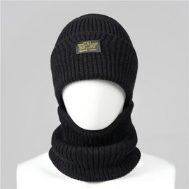 Imported Men's Warm Winter Balaclava Hat for Autumn - lf1673 Free Size/Black 4ea