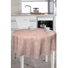 Beautex Oilcloth Tablecloth Washable Dandelion Rose Square 130 x 160