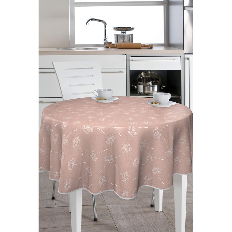 Beautex Oilcloth Tablecloth Washable Dandelion Rose Square 130 x 160