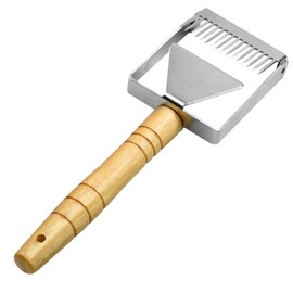 KINGLAKE Honey Uncapping Fork Iron Honeycomb Honey Scraper Wooden Handle Beekeeping Beekeeping Equipment Tool