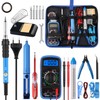 Soldering Iron Set, 24 Pieces, 60 W Welding Tools, Electric