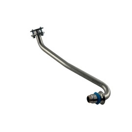 Autoxbtc EGR Valve to Intake Plenum Tube Line Compatible with 2009-2010 Dodge Challenger 2006-2010 Dodge Charger 2005-2008 Dodge Magnum 2005-2010 Chrysler 300 OE:4593582AA,4593582AB,04591250,4591250