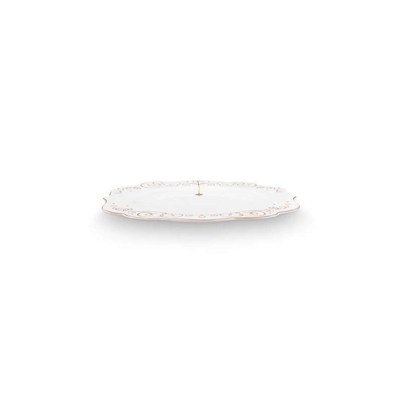 Pip Studio Plate Royal Winter White 28 cm
