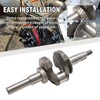 CADUFUELLY 2.43 x 3/4" Parallel Crankshaft Cranks, Replacement for Honda