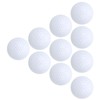 10Pcs Double Layer Golf Practice Balls Soft Putting Training Balls