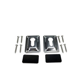 Pactrade Marine Flush Mounting Universal Set for Pontoon Boat Removable Ladder