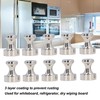 10PCS Magnetic Push Pins Multifunctional Strong Magnet Metal Thumbtacks for