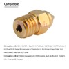 Newwish Ender 3 S1 Nozzle 0.4mm,MK Brass Nozzles for Sprite
