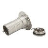 Marine Boat Deck Filler with Keyless Cap Stainless Steel Mirror