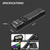 Mougcet Rechargeable EDC Flashlight 2200 Lumens, Flat Pocket Flashlight with