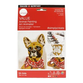 Daler Rowney Simply Value Animal Oil Painting Art Set