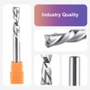 SpeTool 1/4 Inch Shank Down Cut End Mill, 1 Inch