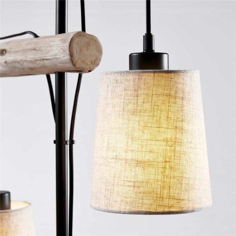 Farmhouse Floor Lamps Unique Rustic Standing Lamp , with Barrel
