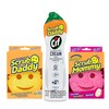 Scrub Daddy Sponges + Scrub Mommy + Cif All Purpose