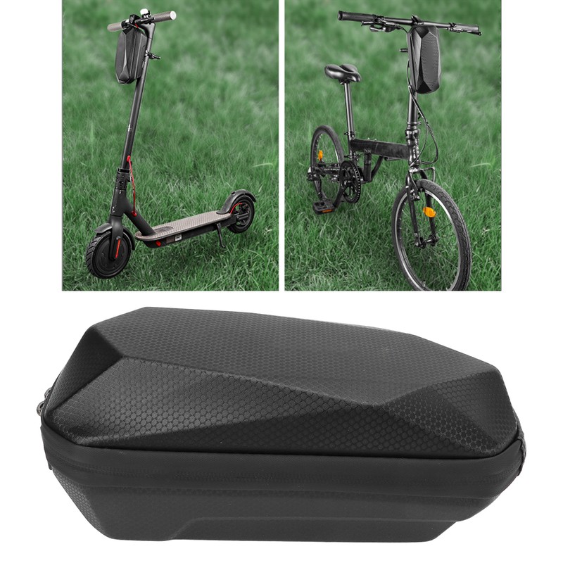Scooter Front Bag EVA Hard Shell Waterproof Reflective Large Capacity
