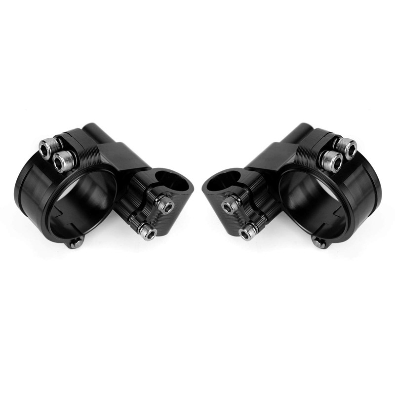 MAD HORNETS Universal Motorcycle Adjustable Rotatable Billet CNC Aluminum Clip