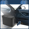 INFINAUTO Car Trash Can Car Door 6.3" Length 2.8" Width