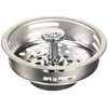 Universal Drain 30051 3" Stainless Steel Strainer Basket, FITS Most