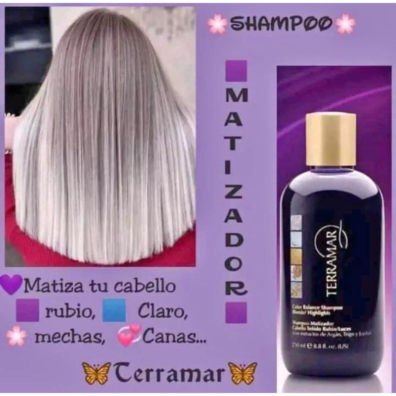 Terramar Kit Capilar Matizador - Mascarilla - Oleo Protector