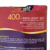 Holiday Time 400 Count Mini Light Set Multi/green Wire Christmas